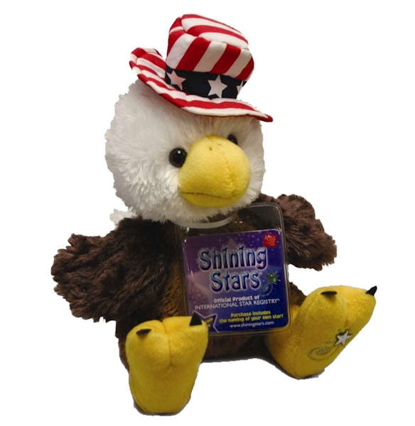 american eagle plush