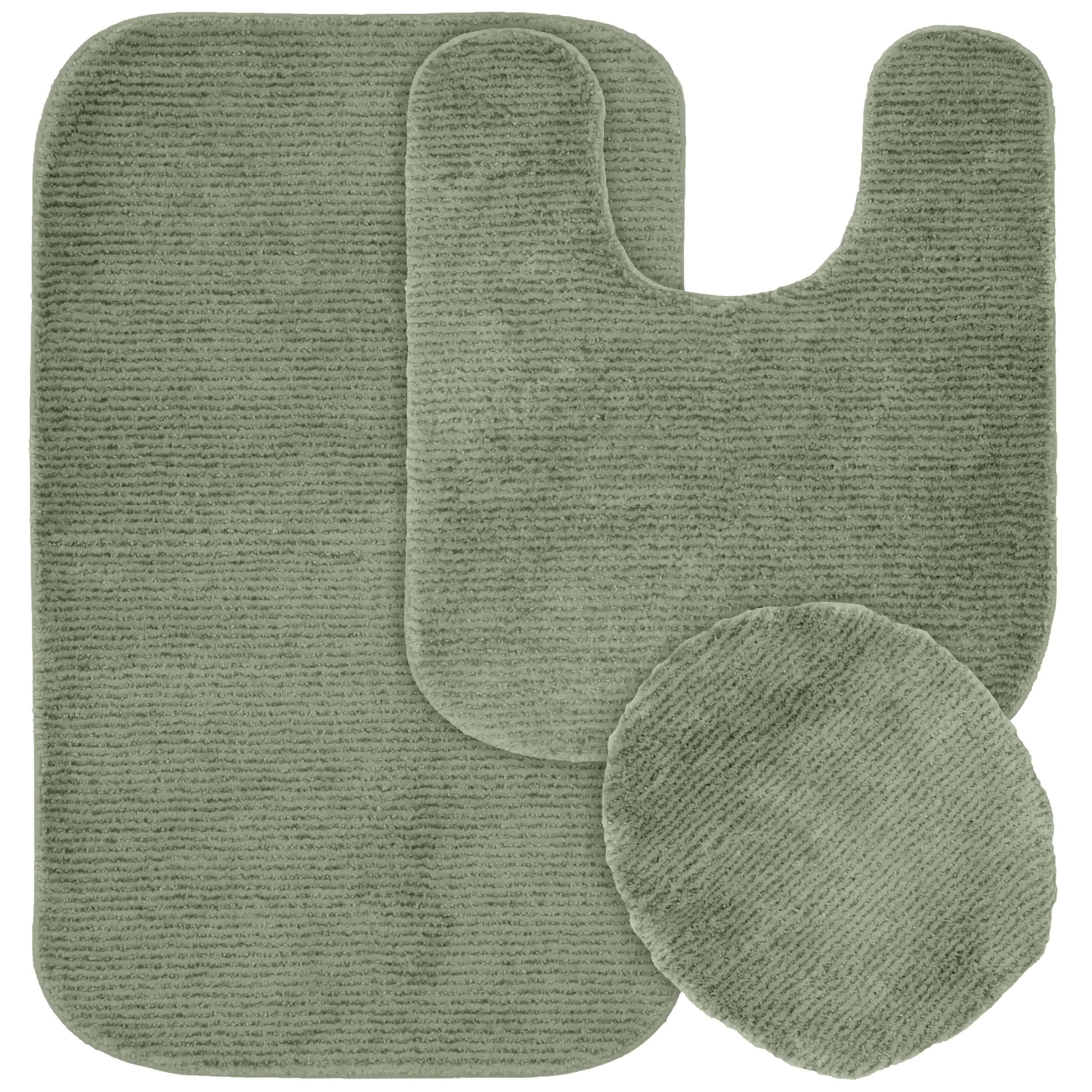 Garland Rug Glamour Bathroom Rug, Deep Fern