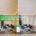 thumbnail image 3 of Togalonn Pot Lights 3 Inch LED Recessed with Night Light, Dimmable & 5CCT Selectable Slim Soffit Downlight, Ultra-Thin Canless Wafer Lighting, cETL,, 3 of 8