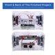 thumbnail image 4 of DIY Bluetooth Speaker Kit with LED Flashing Light Soldering Project USB Mini Home Stereo Sound Amplifier DIY Kits, 4 of 5