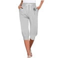 thumbnail image 1 of WILLBEST Pantalones Cortos con Bolsillos y Cordón con Estampado Casual de Moda para Mujer, Diseño Moderno, Elegante y Cómodo para Uso Diario. Mediana, 1 of 5