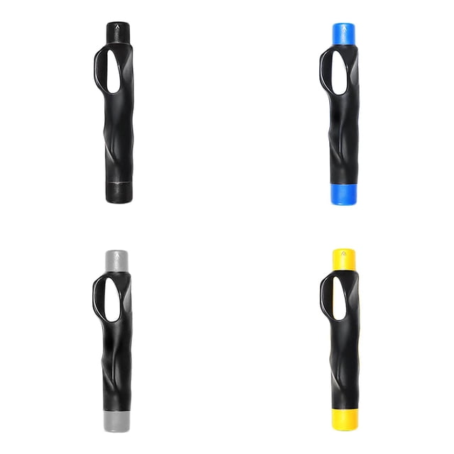 YWIYIUD 4PCS 6.1x1inch Portable GolfGrip Trainer Attachment NonSlip Handed GolfSwing Training Grip Practical Sports Accessory for Beginner Improving Train Correct Hand Position