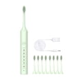 thumbnail image 3 of LSLJS Electric Toothbrush Electric Toothbrush with 8 Brush Heads Smart 6-speed Timer Electric Toothbrush IPX7 -Newly Upgraded Electric Toothbrush Longer Life Fas, Electric Toothbrush, 3 of 9