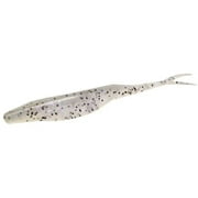 Zoom Super Fluke Jr 4'' White Ice 10pk