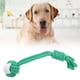 thumbnail image 1 of Juguetes para masticar para perros, juguetes para masticar cachorros de algodón rojo y verde de poliéster, máxima confiabilidad, 1 of 8