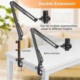 thumbnail image 1 of Microphone Boom Arm Extension Tube, Mic Stand Extension Riser for Microphone Suspension Boom Scisso.pa, 1 of 5