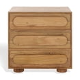 thumbnail image 2 of Safvaieh Couture Lesliette Mid-Century Wood Nightstand, Natural, 2 of 11