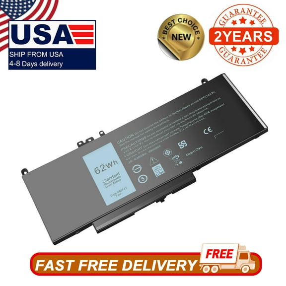4 Cells Laptop Battery For Dell Latitude E5470 E5570 Precision 3510 6MT4T 79VRK