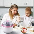 thumbnail image 5 of Mini Ice Cream Maker,Electric Gelato & Sorbet Machine, Minute Homemade Frozen Dessert Maker, One-Touch Control for Personal Ice Cream & Yogurt at Home, 5 of 6