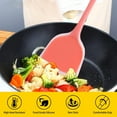 thumbnail image 4 of Silicone Spoon Spatula, High Heat Resistant BPA-Free Flexible Rubber Scraper, Cooking Mixing Baking Kitchen Utensils, 4 of 6
