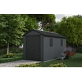 thumbnail image 4 of Keter Newton Plus 7.5x13 ft. Durable Resin Outdoor Storage Shed With Heavy Duty Floor and Locking Door, Grey, 4 of 4