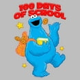 thumbnail image 2 of Women's Sesame Street Cookie Monster 100 Days of School Graphic T-Shirt, 2 of 4