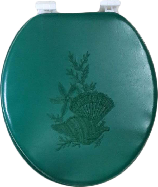 Dream Bath Soft Cushioned Round Front Toilet Seat with nonslip seat