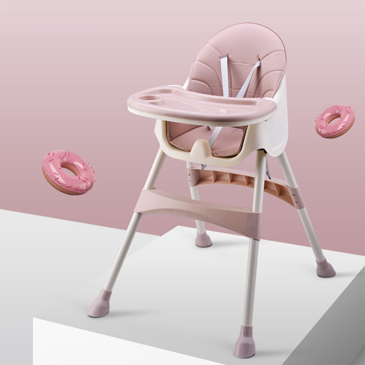 Pink-2 New Portable Baby Chair/High Chair Harness 