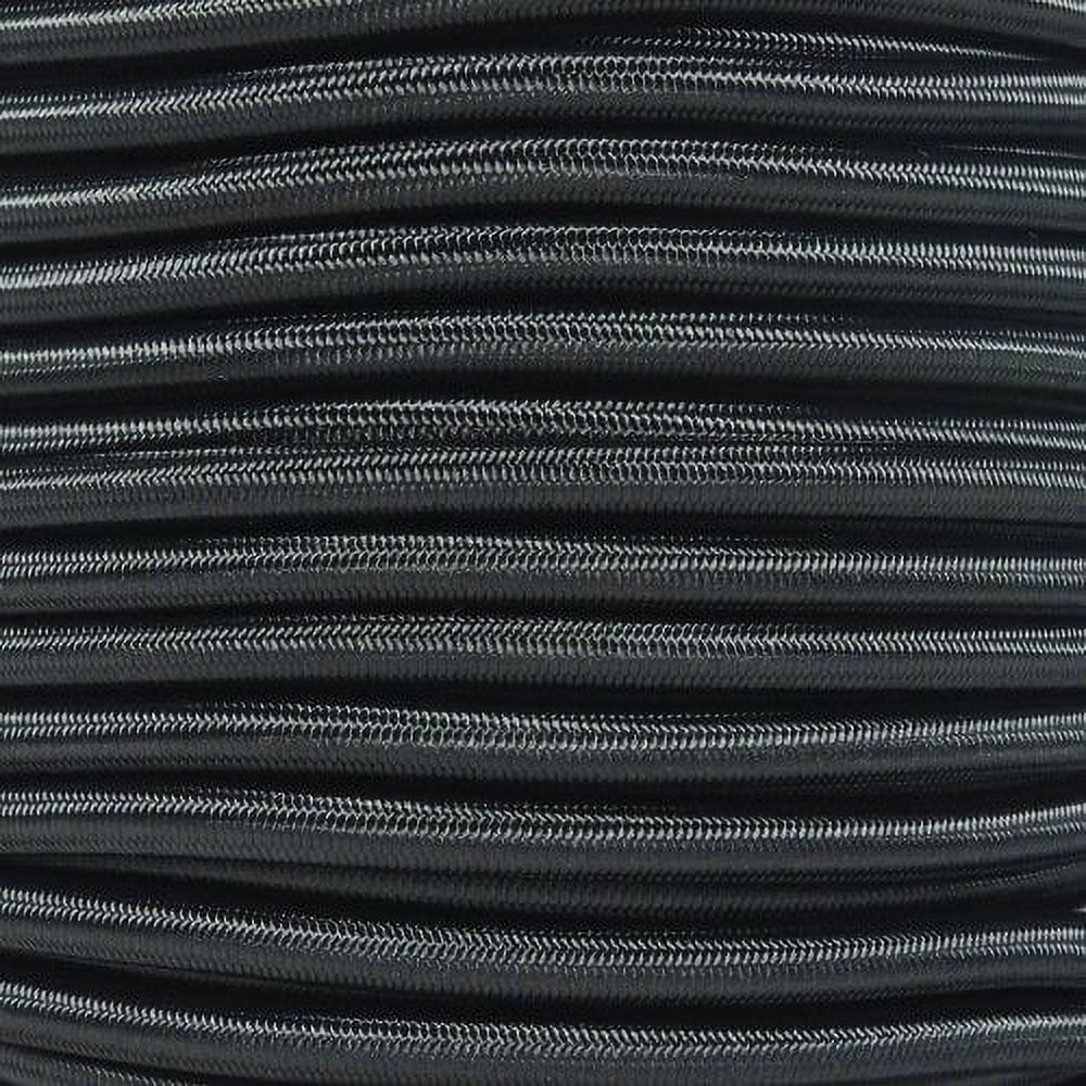Paracord Planet 1/4 Inch Elastic Bungee Shock Cord - 10, 25, 50, 100 and 1000 Foot Lengths - Various Colors