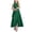 Green, variant on mgoYE Girls A-Line Halter Dress Junior Bridesmaid Flower Girl High Low Flowy Maxi Dresses Wedding Party Pageant Gown(Navy,12-14 Years)