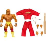WWE Superstars Action Figure Retro Style Hulk Hogan, Poseable with Iconic Accessories