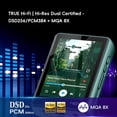 thumbnail image 4 of HiBy R3 PRO II Reproductor de música 3 - Soporte Qobuz/Tidal, decodificación MQA 8X y DSD256 nativo, certificado de audio de alta rolución, reproductor de 3 con visualización táctil y PO de 3,5, 4 of 5