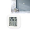 thumbnail image 3 of Dual Room Wall-Mounted Mini Hygrometer with Comfort Indicator, High Precision Temperature & Humidity Monitor for Home, Office, and School Use, Easy-to-Read Display, ABS Plastic, Includes Stickers and, 3 of 7