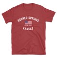 thumbnail image 1 of Bonner Springs Kansas Patriot Men's Cotton T-Shirt, 1 of 1