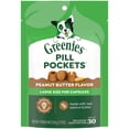 thumbnail image 3 of Greenies Pill Pockets for Dogs Peanut Butter Large, Capsule Size Soft Dog Treats, 7.9 oz, (30 Pk), 3 of 11