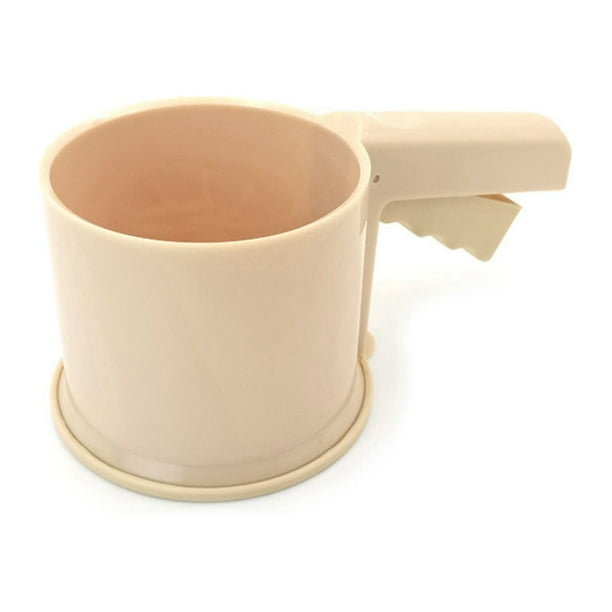 Tamiz Para Harina Y Azúcar En Polvo, Tamiz Semiautomático Manual, Filtro De Taza, Tamiz Fino, Utensilio Para Repostería, Tamiz Semiautomático.