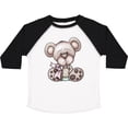 thumbnail image 3 of Inktastic Teddy Bear with Cookie Boys Toddler T-Shirt, 3 of 5