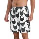 thumbnail image 2 of Fotbe Retro Rooster Trajes de Baño Estampados para Hombre, Shorts de Verano de Secado Rápido, Ropa de Playa, Bañadores-Small, 2 of 6