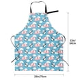 thumbnail image 5 of Lsque Panda Flying in the Sky Waterproof Apron Chef Aprons for Men Heavy Duty Chemical Work Apron Extra Long Grilling Aprons with Adjustable Bib Apron, 5 of 9