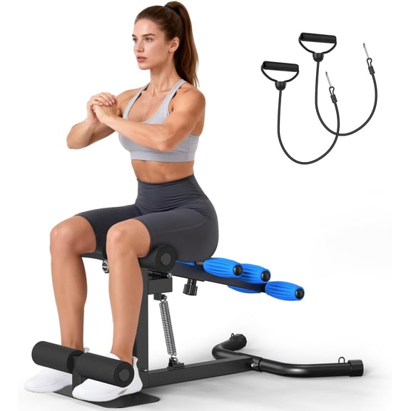 Deep Squat Machine, Adjustable Height Glute Trainer for Women, Core &  Workout Equipment for  Gym,  & Thigh Toner