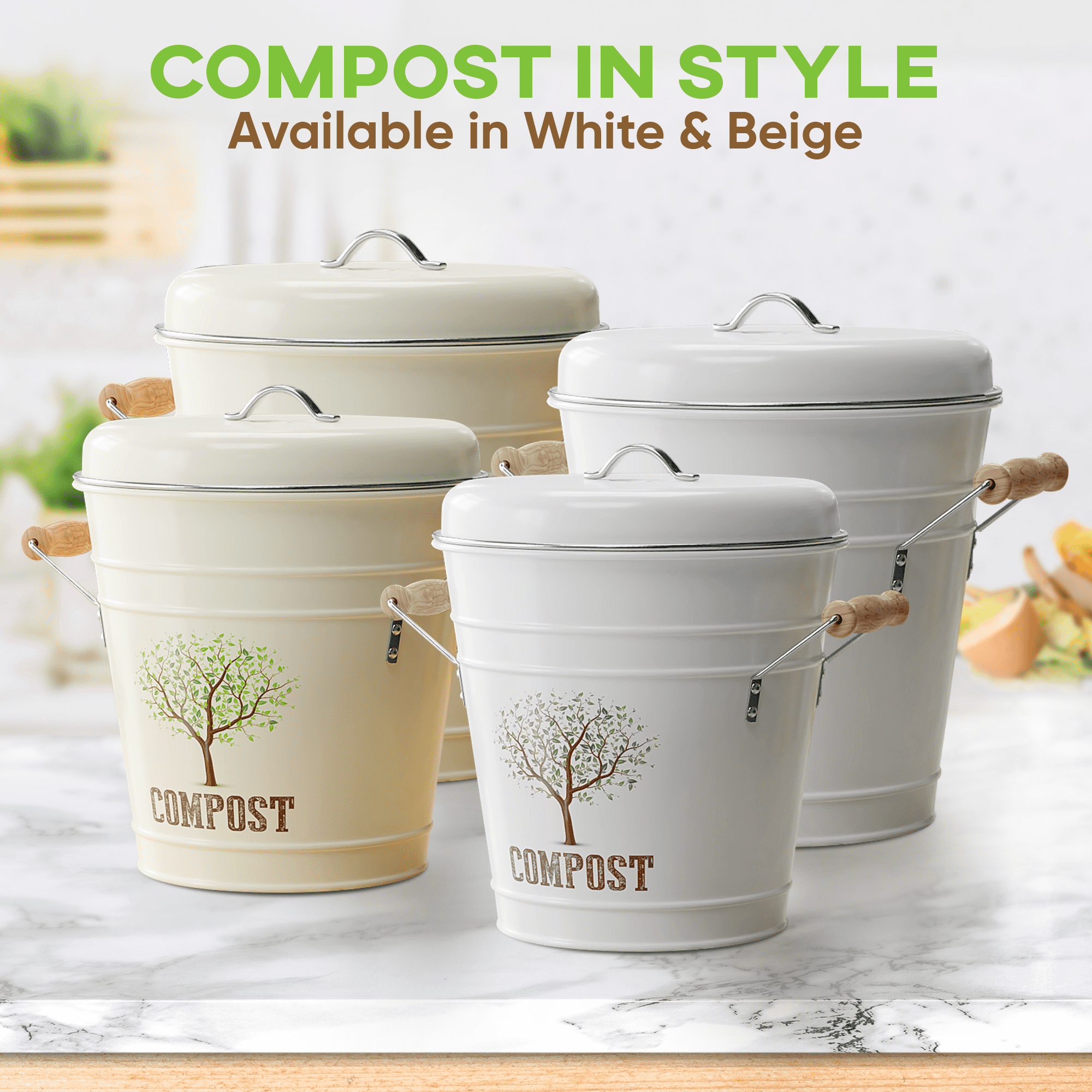 Countertop Compost Pails – Earth Steward Store: Zero-Waste, Earth
