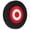 Black, Red, variant on Rupoun Archery Moving Target EVA Foam Round Arrow Target Shooting Practice Target with 2 Target Papers, Black Red Target (10.24 inches / 26 cm)