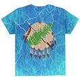 thumbnail image 2 of Oklahoma Vintage Distressed State Flag All Over Youth T Shirt Multi YSM, 2 of 2