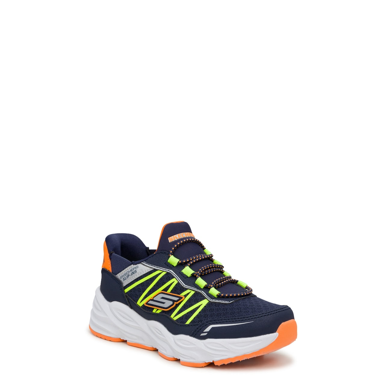 Skechers Youth Boys Hands Free Slip Ins Turbo Tread Running Shoe Walmart