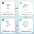 thumbnail image 5 of Hands Free Portable Breast Pump - Portable Electric Breast Pump With 3 Modes And 9 Level for Home Kitchen Tool Men Women Gift, 5 of 8