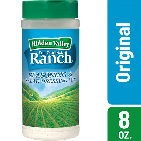 (2 pack) Hidden Valley Original Ranch Salad Dressing & Seasoning Mix Shaker - 1 (Best Tasting Healthy Salad Dressing)