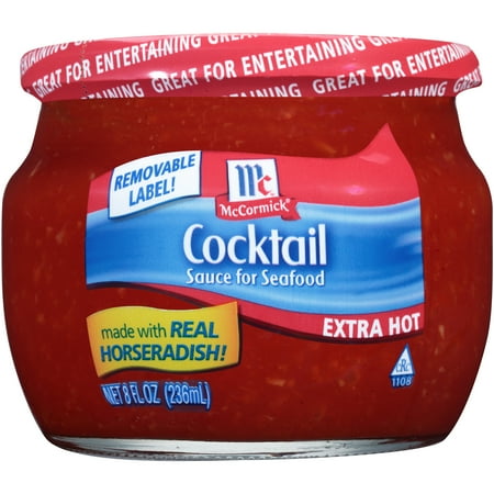 McCormick Golden Dipt Extra Hot Cocktail Sauce, 8 fl oz
