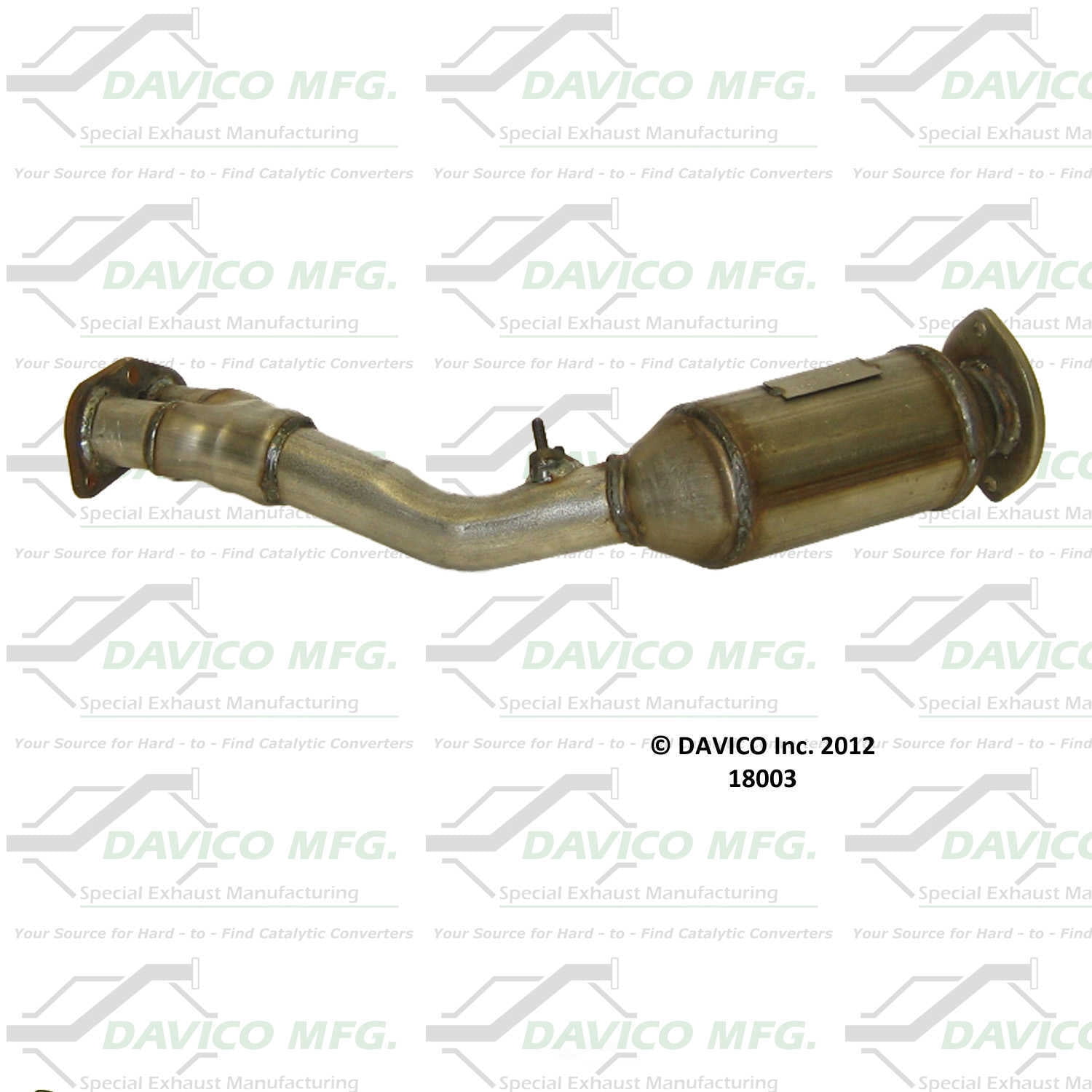 Davico Mfg Catalytic Converter P/N:18003 Fits select: 2000-2004 TOYOTA TACOMA