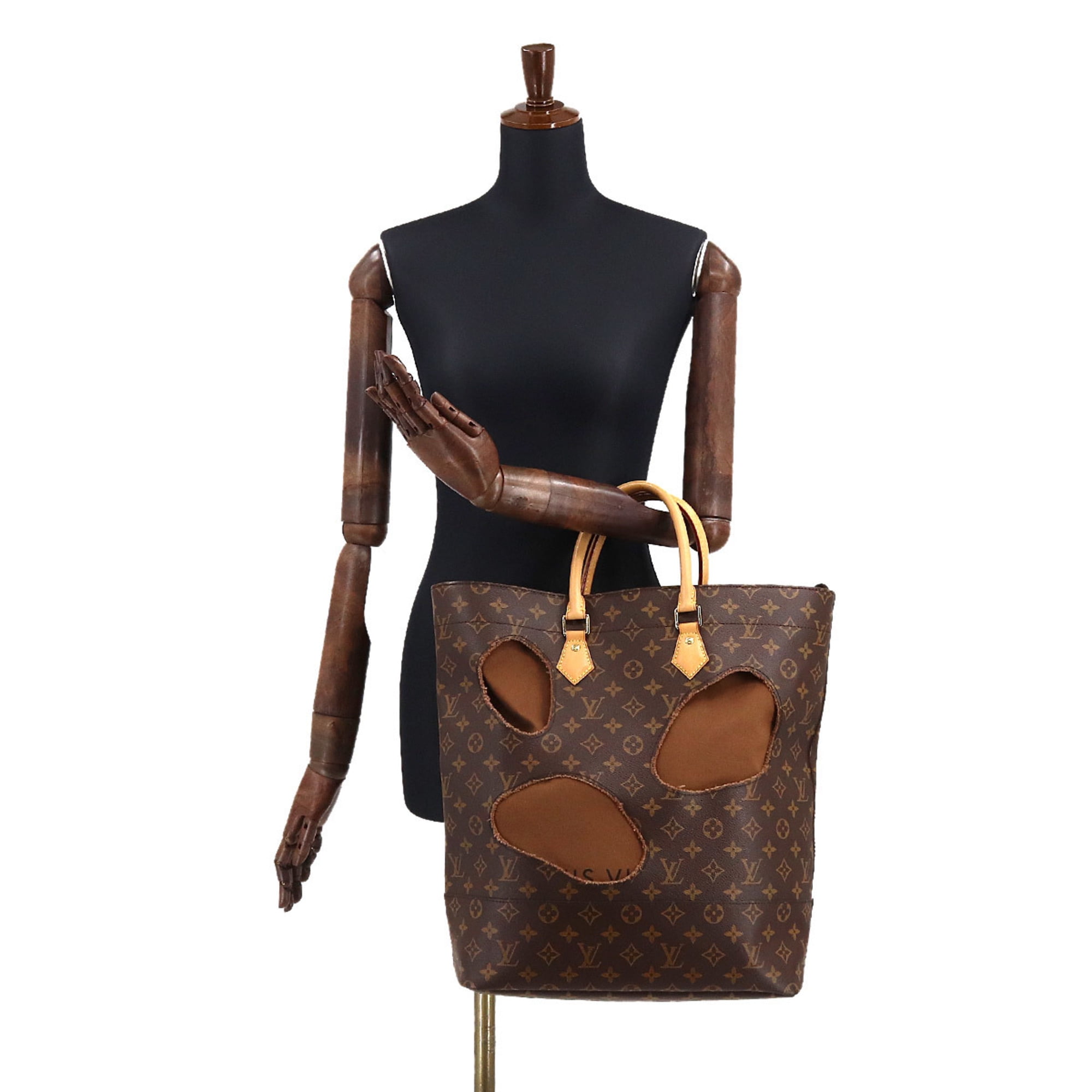 LOUIS VUITTON BAG WITH HOLES TOTE BAG SP4144 COMME DES GARCONS M40279 41079