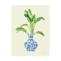 Trademark Fine Art 'Palm Chinoiserie I' Canvas Art by Danhui Nai