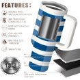 thumbnail image 2 of Tumbler with Handle | Gifts for Friends Familiy | 40oz Stainless Steel Travel Mug | Back and Body Hurts Double Wall Vacuun Insulated Cup with Lid and Straw, 2 of 6