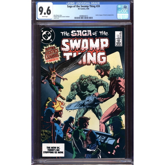 Saga of the Swamp Thing #24 - CGC 9.6 Comic Book