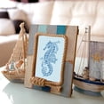 thumbnail image 5 of Sea Horse Painting Stencil 11.69x8.27 Inch Reusable Craft Stencils Hollow Out Drawing Painting Template for Painting on Wood Fabric Paper Walls Canvas Furniture, 5 of 9