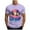 Purple, variant on Fmbrln Mens Hawaiian Graphic Tees Summer Crew Neck Short Sleeve Sports T-Shirts Beach Casual Tops
