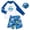 Blue, variant on WUANDIXFA Toddlers and Baby Boys Rash Guard Swim Set for Boys Long Sleeve Bathing Suits with Swim Trunks Two Piece Swimwear (Blue, 7-8 Years)