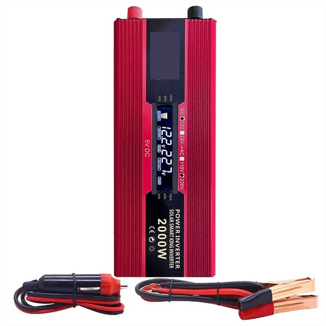 Modified Sine Wave Car Power Inverter Modified Sine Wave DC 12V To 220 Transformer Convert Converter Car Charger Converter Adapter
