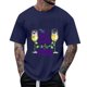 thumbnail image 1 of Tops para hombre, blusas y camisas de manga corta con cuello redondo para hombre, camisetas casuales con estampado de moda para hombre, blusa de manga corta, blusa de poliéster para hombre., 1 of 5