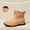 Brown, variant on Crunowin Women's Ankle Rain Boots, Non-Slip Everyday Short Low-Cut All-Season Wear Outdoor Shoes Brown 9