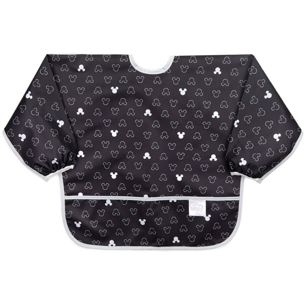 Bib Bumkins, icono de Mickey Mouse de Disney, de 6 a 24 meses, resistente al agua
