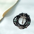 thumbnail image 5 of Fashion Handmade Round Bead Catholic Rosary for Cross Religious Necklaces for Women Men Black Onyx Beads Rosary Necklace, 5 of 9